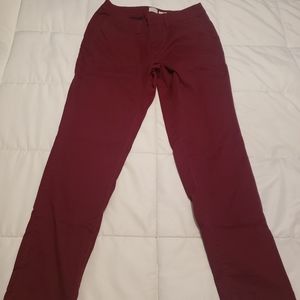 Red pixie pants drom Target. Size 6. Worn once